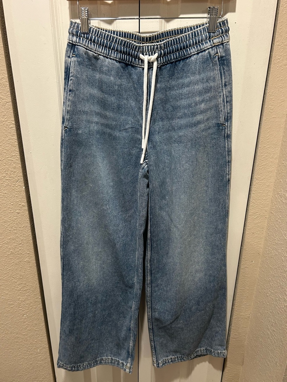NWT H&M Wide Leg Drawstring Pants , XXS Oversized
